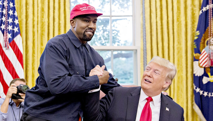 Donald Trump thinks Kanye West's presidential bid could be a 'great trial run'