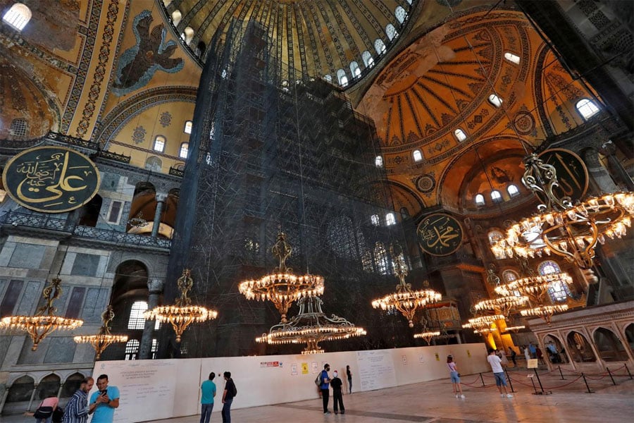 Hagia Sophia's contested history over 15 centuries and two faiths