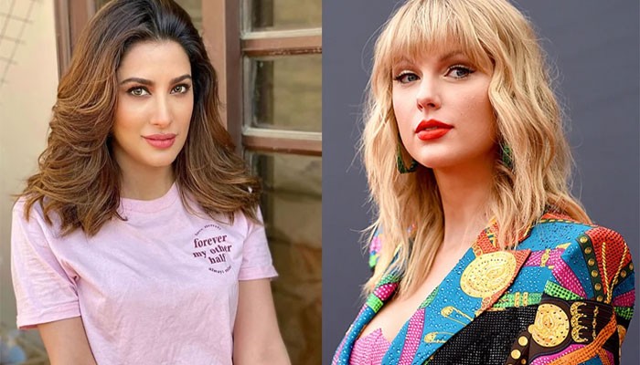 Mehwish Hayat's look in new photo triggers comparisons with Taylor Swift