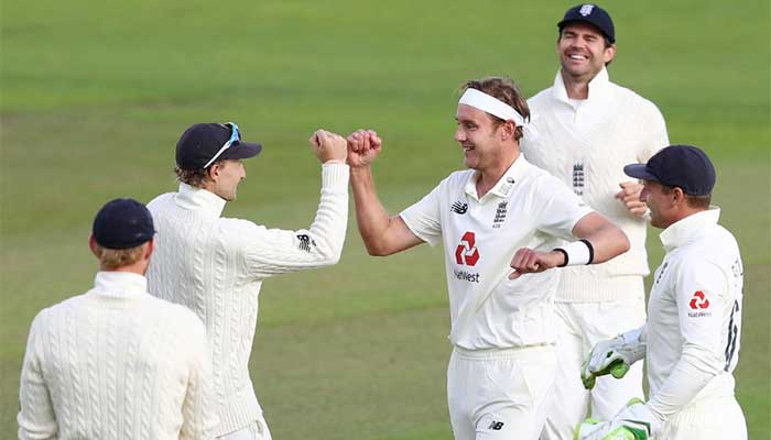 Broad stars as England edge closer to winning third Windies Test 