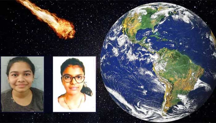 Two Indian schoolgirls spot Earth-bound asteroid