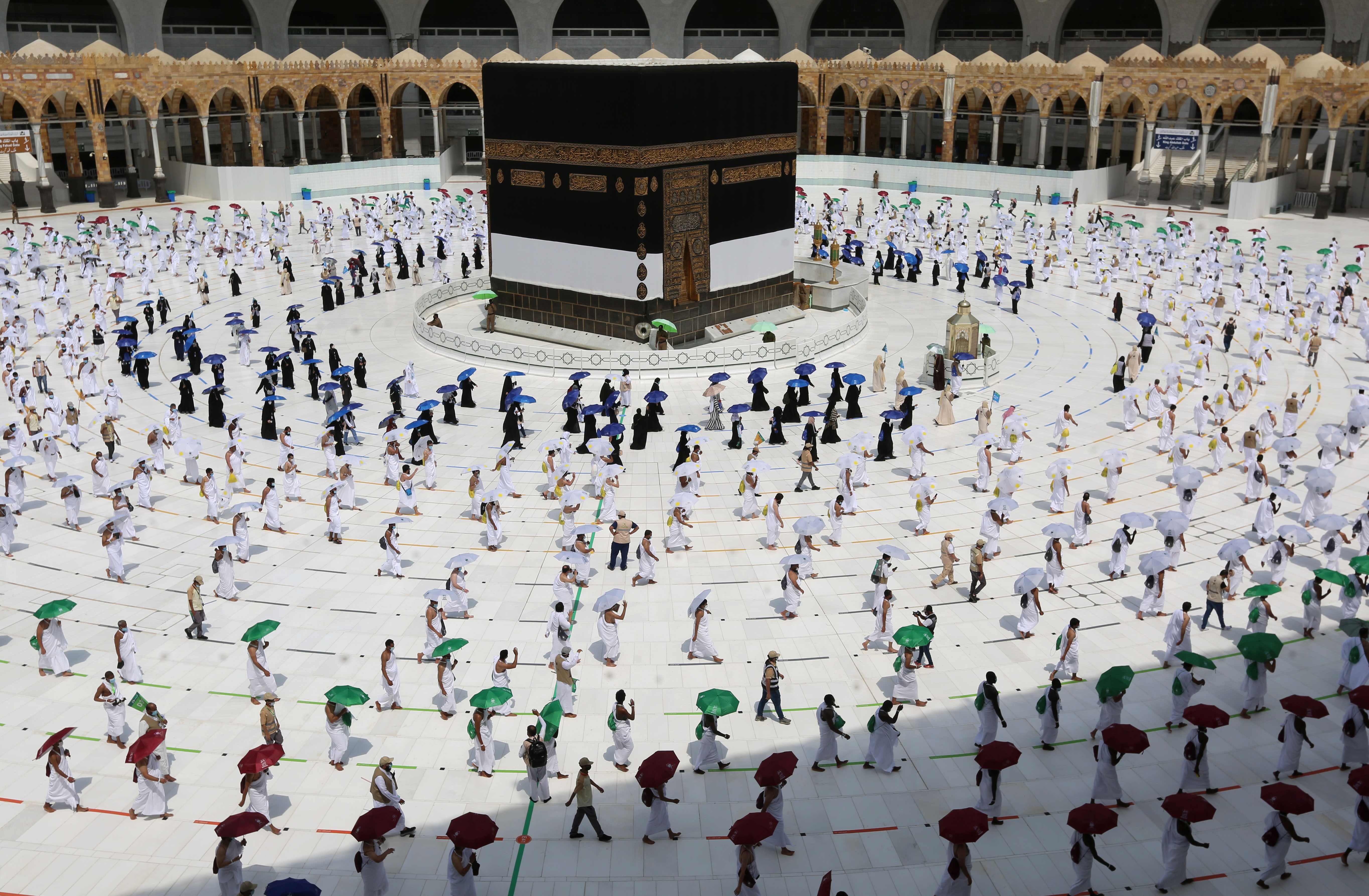 Coronavirus: Muslims begin downsized, socially distanced Hajj amid pandemic