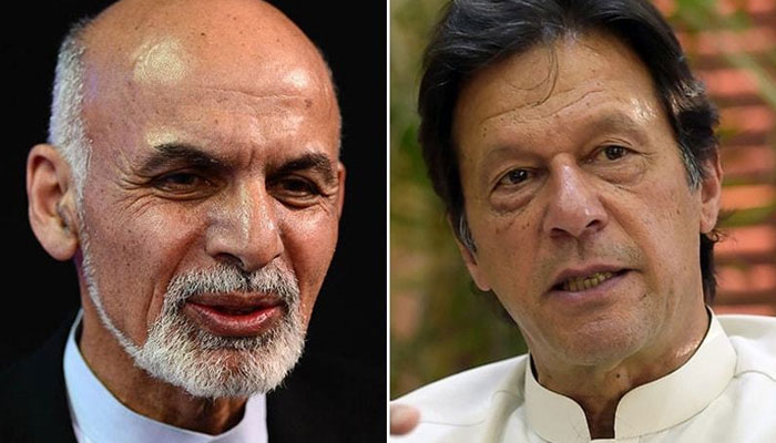 Imran Khan and Ashraf Ghani discuss progress in Afghan peace process 