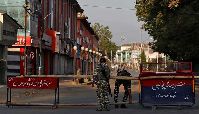 India places occupied Kashmir under strictest lockdown in months today