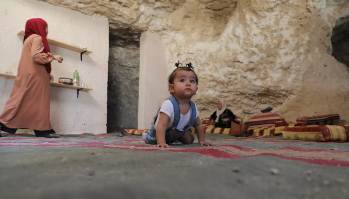 Palestinian family living in cave home receives demolition notice from Israel