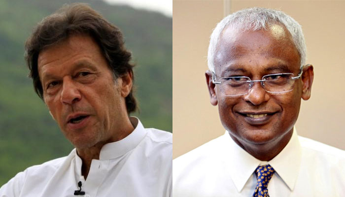 PM Imran shares Pakistan’s success against COVID-19 with Maldivian president
