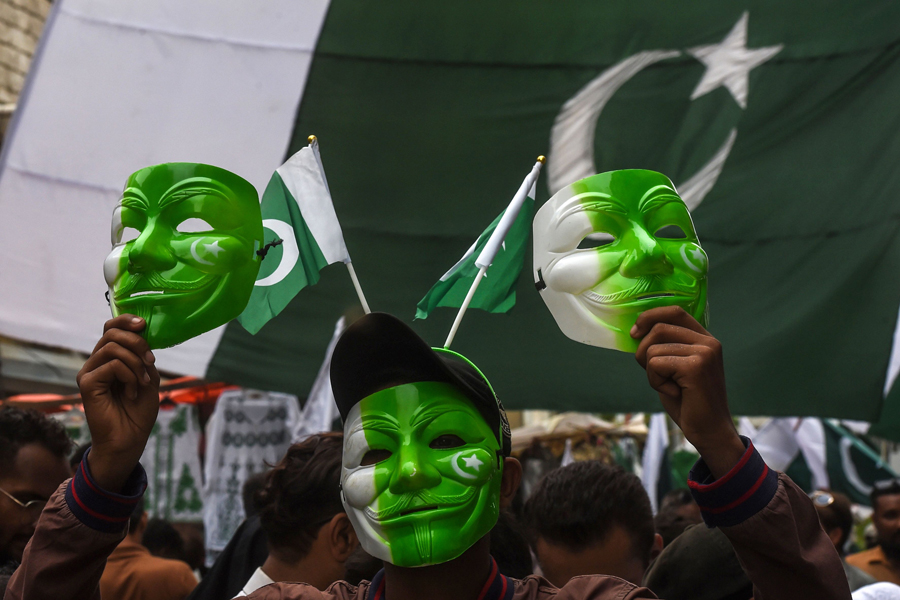 In pictures: Jubilant Pakistanis celebrate 73 years of independence