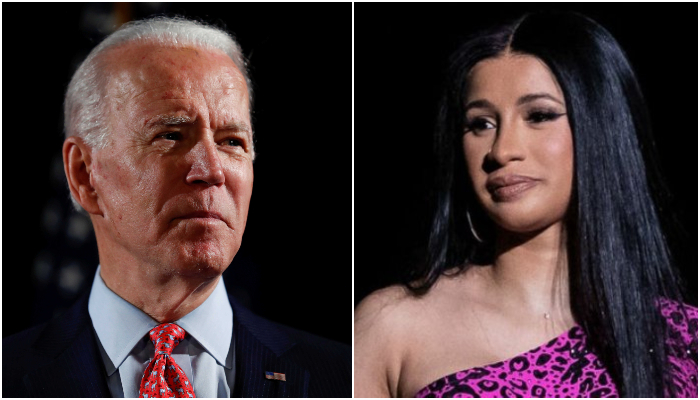 Cardi B demands racial equality as she quizzes Joe Biden about police brutality