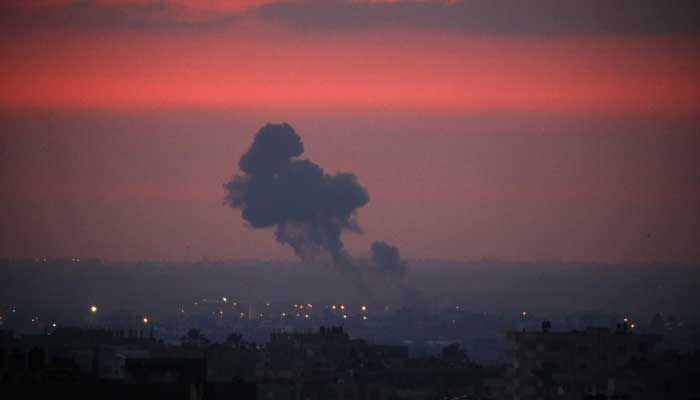 Israeli planes target Hamas positions in Gaza after rocket fire