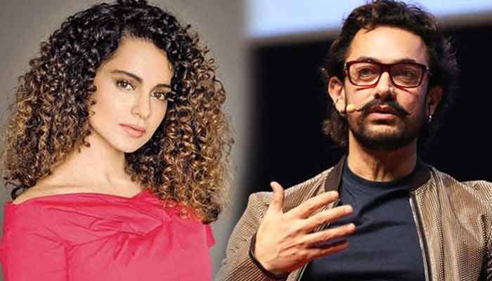 Kangana Ranaut accused of sharing fake Aamir Khan interview on religion