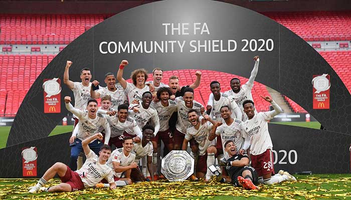 Arsenal beat Liverpool to lift FA Community Shield