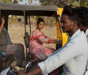 Rickshaw warriors: Domestic abuse survivors riding to women's rescue in lockdown India