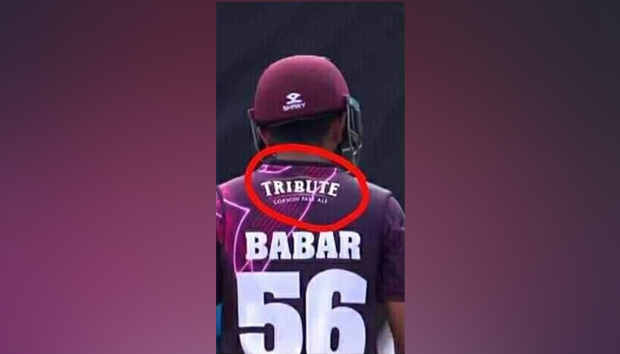 After backlash, alcohol brand's logo to be removed from Babar Azam's Somerset jersey