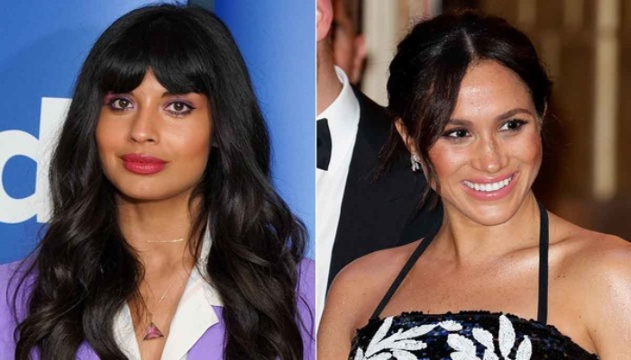 Jameela Jamil refutes rumours she's quarantining with Meghan Markle in California 