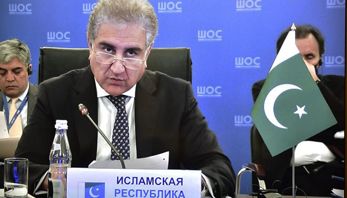 Cooperation, not confrontation should drive international politics: Qureshi at SCO moot