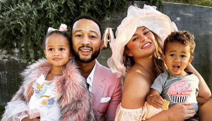 Chrissy Teigen in awe over creative anniversary gifts from her kids