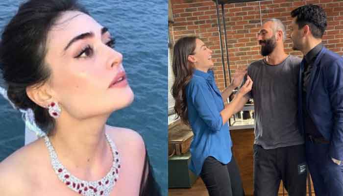 Esra Bilgic, Ertugrul's Halime Sultan, shares latest pictures with cast of her new drama 'Ramo' 