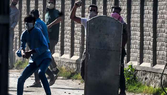 Angry clashes erupt in Srinagar after Indian forces martyr four 