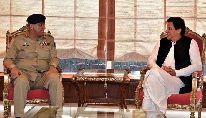 PM Imran meets Gen Bajwa to discuss security situation 
