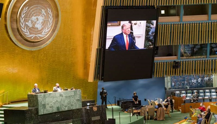Trump accuses China for unleashing 'plague' in UNGA address 