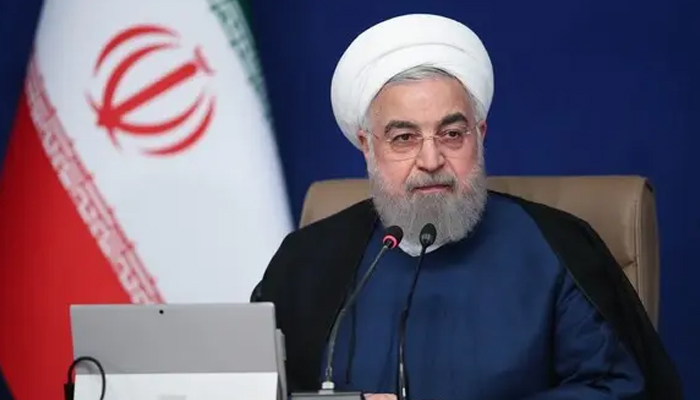 People should blame US for 'crimes and pressure' against Iran, says Rouhani