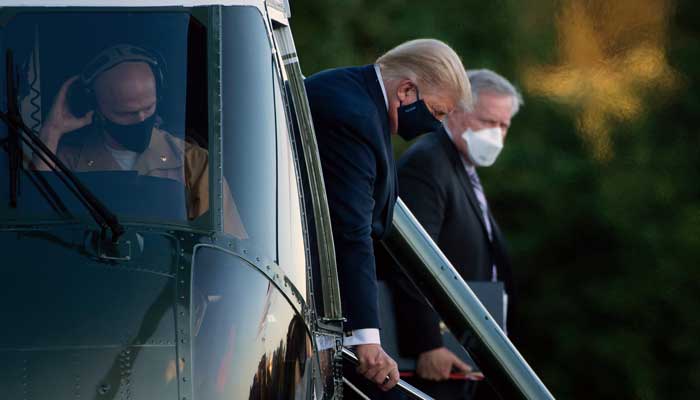 Donald Trump doing 'very well' after being shifted to Walter Reed Medical Center