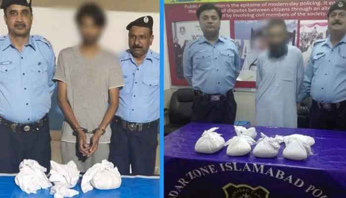 Islamabad Police arrest 7 alleged drug dealers, seize more than 21kg heroin