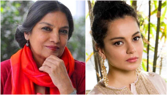 Shabana Azmi attacks Kangana Ranaut: ‘Poor girl says things just to stay in the news’