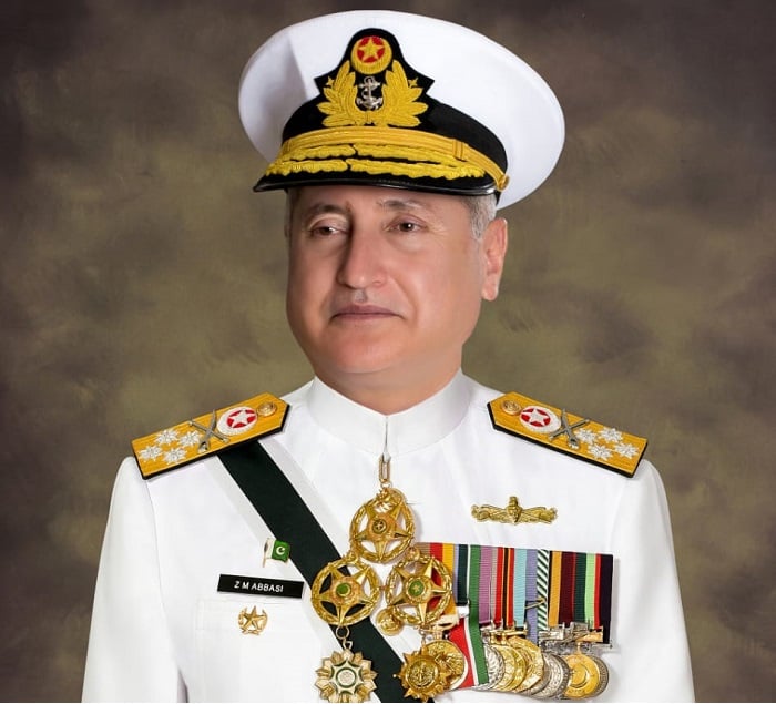 Admiral Amjad Khan Niazi takes charge as new chief of Pakistan Navy 