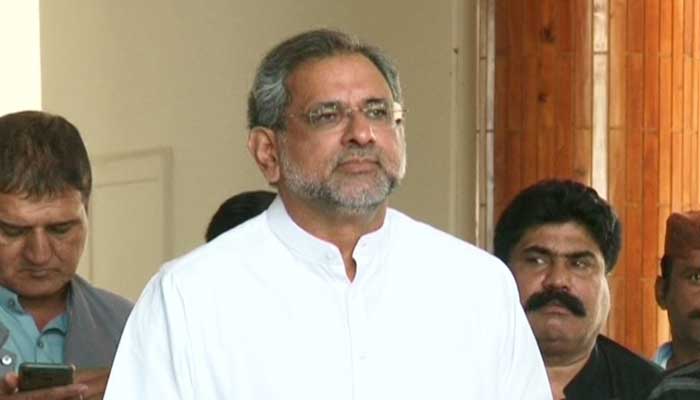 Shahid Khaqan Abbasi to 'try' to register case against PM Imran Khan