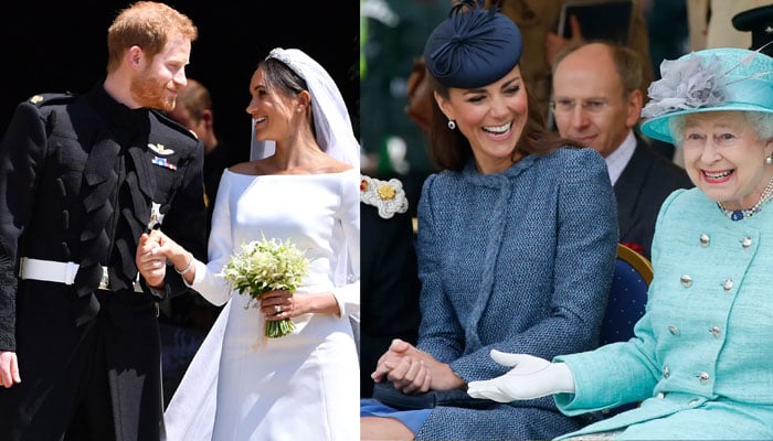 Meghan Markle, Queen Elizabeth and Kate Middleton’s wedding rings secret revealed