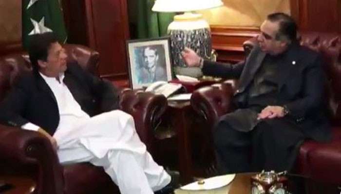 PM Imran Khan asks Governor Ismail to sort out Bundal island issues with Sindh government
