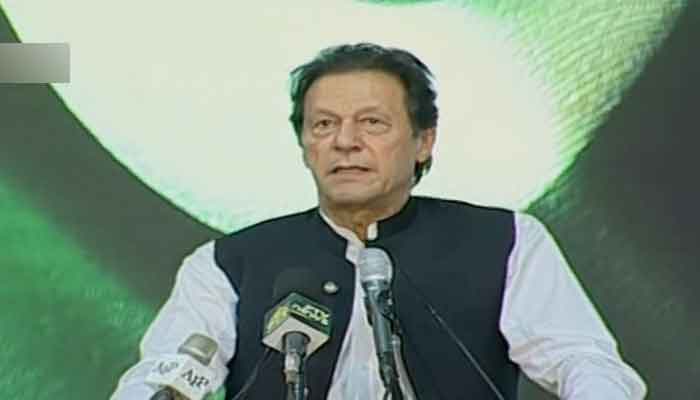 PM Imran Khan comes out swinging against Opposition, says will uphold the law at all costs