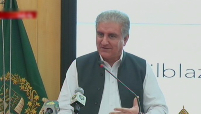 FM Qureshi says world no longer accepts India's narrative on Kashmir