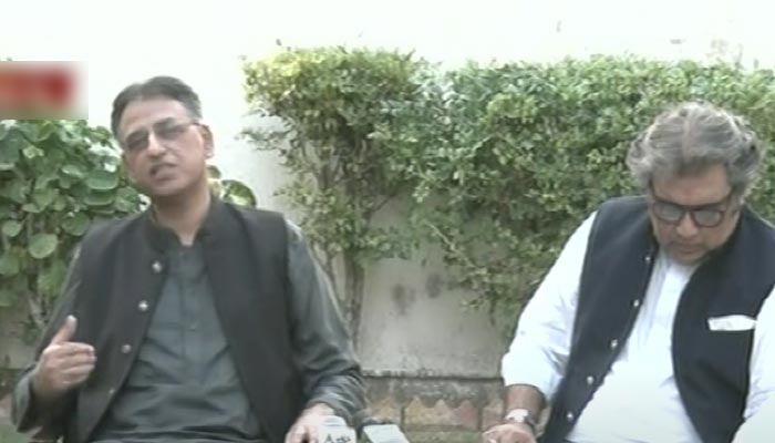 'Nawaz Sharif has a problem with institutions, not just individuals': Asad Umar responds to PDM jalsa speech