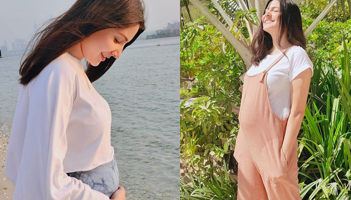 Pregnant Anushka Sharma flaunts her growing baby bump in latest stunning photo