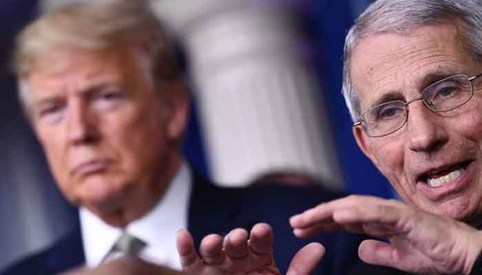 Trump lashes out at Dr Fauci, refers to him as 'disaster' 