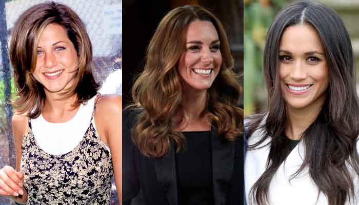 Meghan Markle, Jennifer Aniston and Kate Middleton followed by fashion world for a same reason