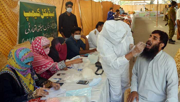 Pakistan records highest single-day surge in coronavirus cases after three months
