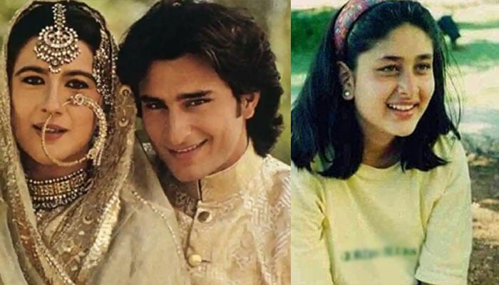 Kareena Kapoor attended wedding of Saif Ali Khan with Amrita Singh: blast from the past