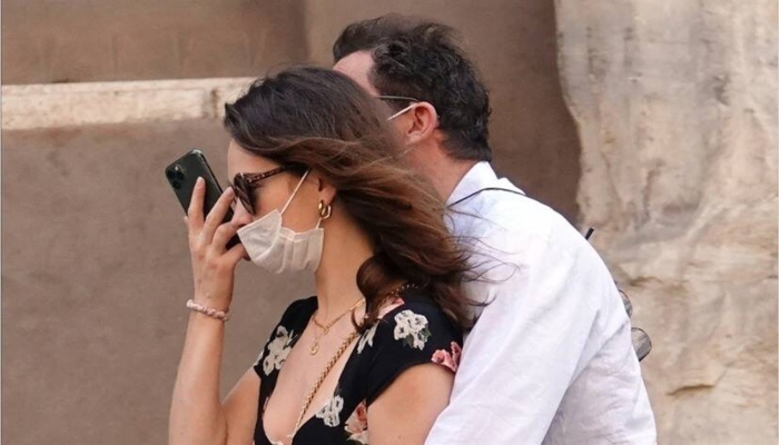 Lily James and Dominic West to face a hefty fine over romantic outing in Rome 