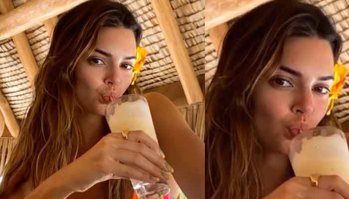 Kendall Jenner mesmerises fans with her true beauty as she shares clips from a beach