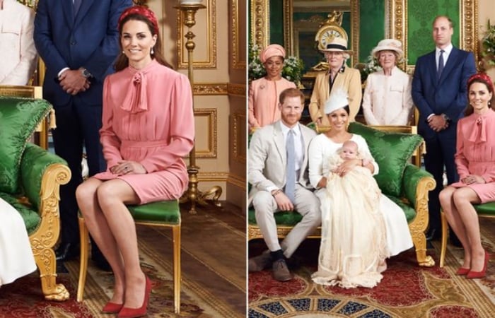 Body language expert decodes Kate Middleton's tense demeanor at Archie's christening