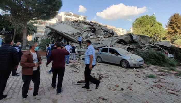 7.0-magnitude earthquake in Turkey and Greece kills 14, leaves scores injured