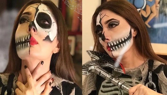 Sharmila Farooqi stuns in spooky Halloween look