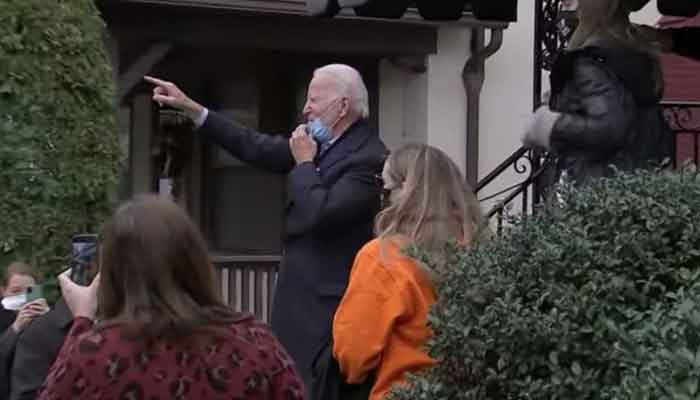 Joe Biden returns to childhood home to perform ritual as US elects new leader