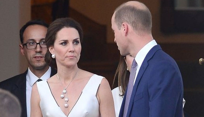 Actor's flirtatious advances towards Kate Middleton leaves Prince William fuming