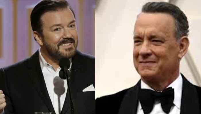 Ricky Gervais critica a Tom Hanks por la reacción al discurso de los