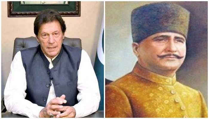 Prime Minister Imran Khan pays tribute to Allama Iqbal on Twitter
