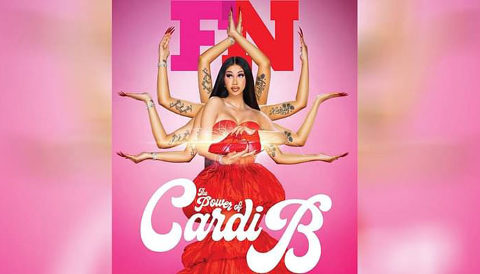 Cardi B under fire for posing as Hindu goddess in latest sneaker campaign 